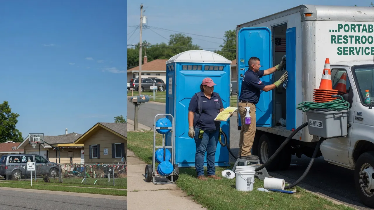 Portable Toilet Rental in Fulton, IL near me